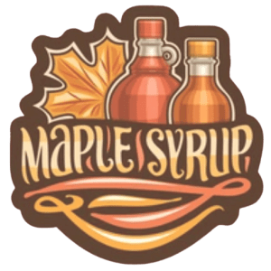 Maple Syrup Transparent Logo
